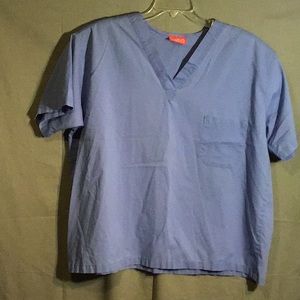 LYDIA’S Red Tag Scrubs men’s,  sz tag removed,  blue